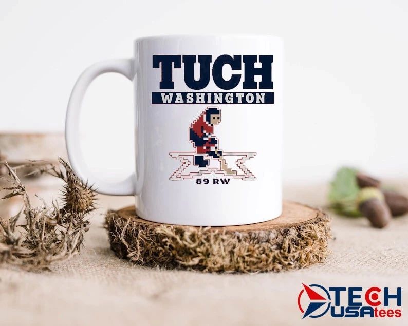 Alex Tuch Washington Capitals Hockey 89RW pixel shirt
