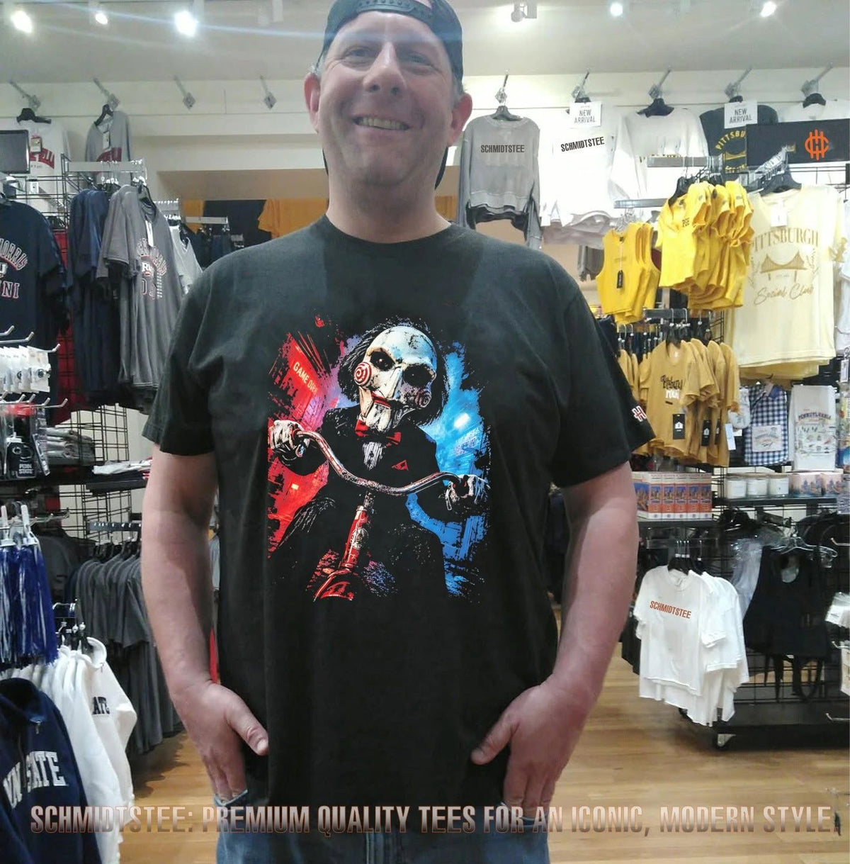 Saw horror movie shirt