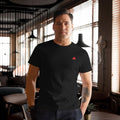 Heart upside down Men's premium cotton t-shirt