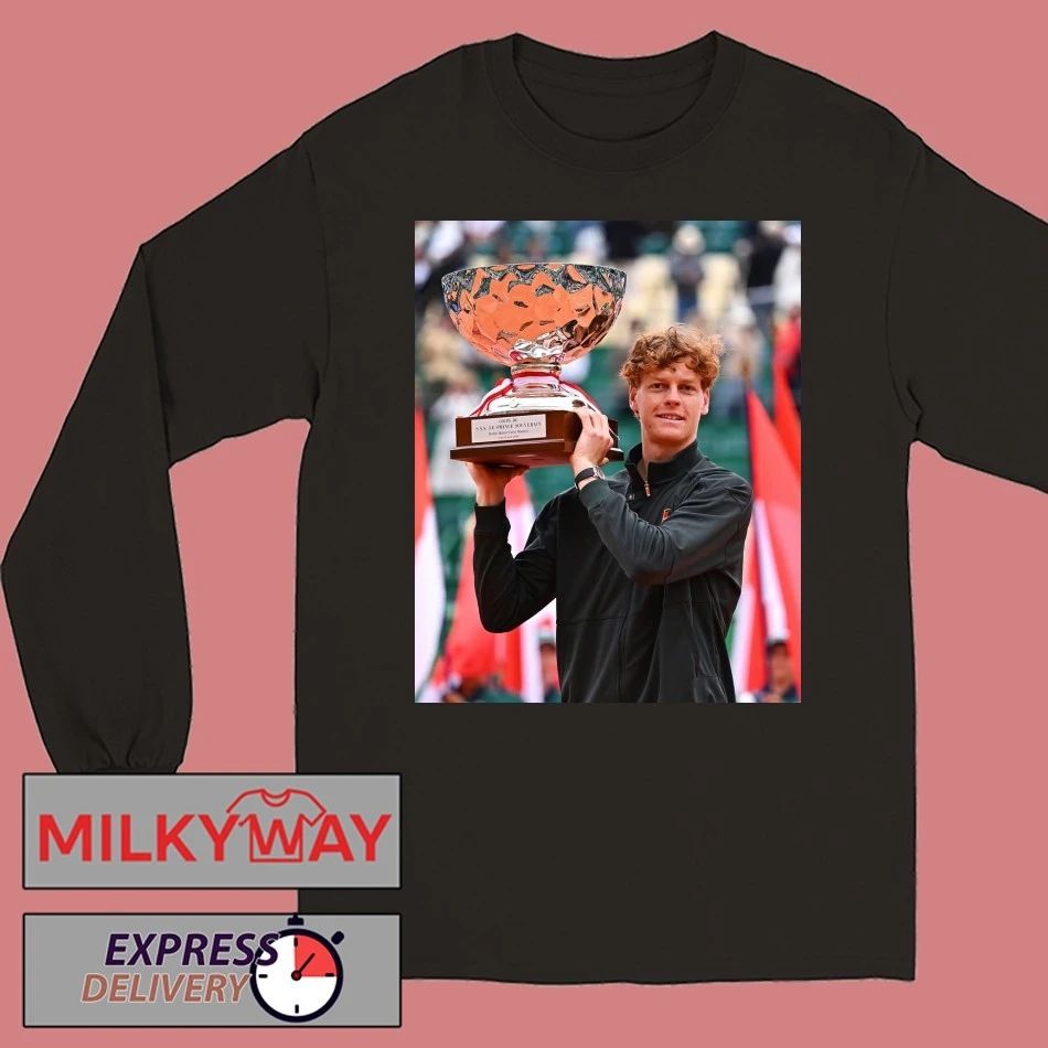 Jannik Sinner 2026 Rolex Monte Carlo Masters Champions Shirt