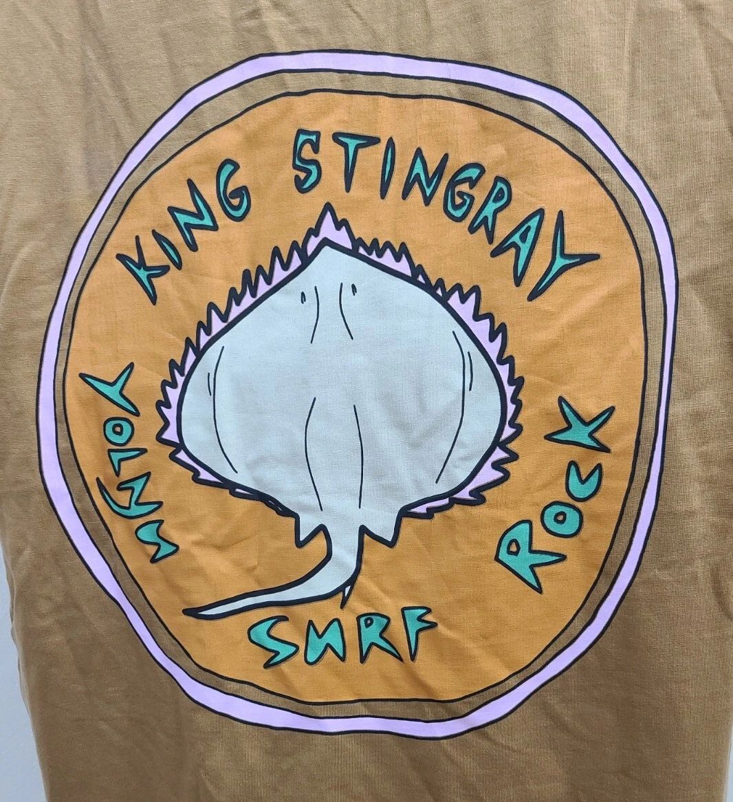 NWT King Stingray Yolyn Surf Rock Brown Large L Lg band