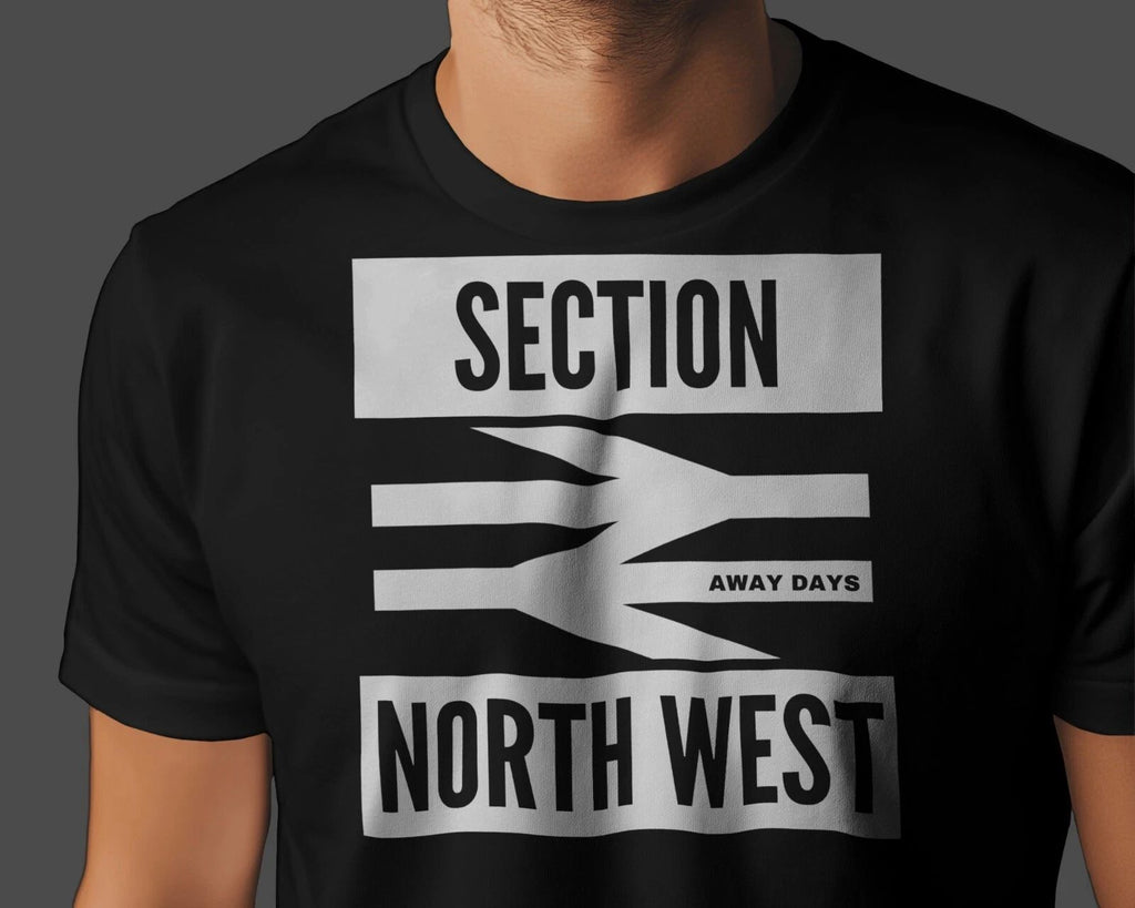 SECTION NORTH WEST Away Days T-Shirt | Dunfermline The Pars Ultras | Uni Organic