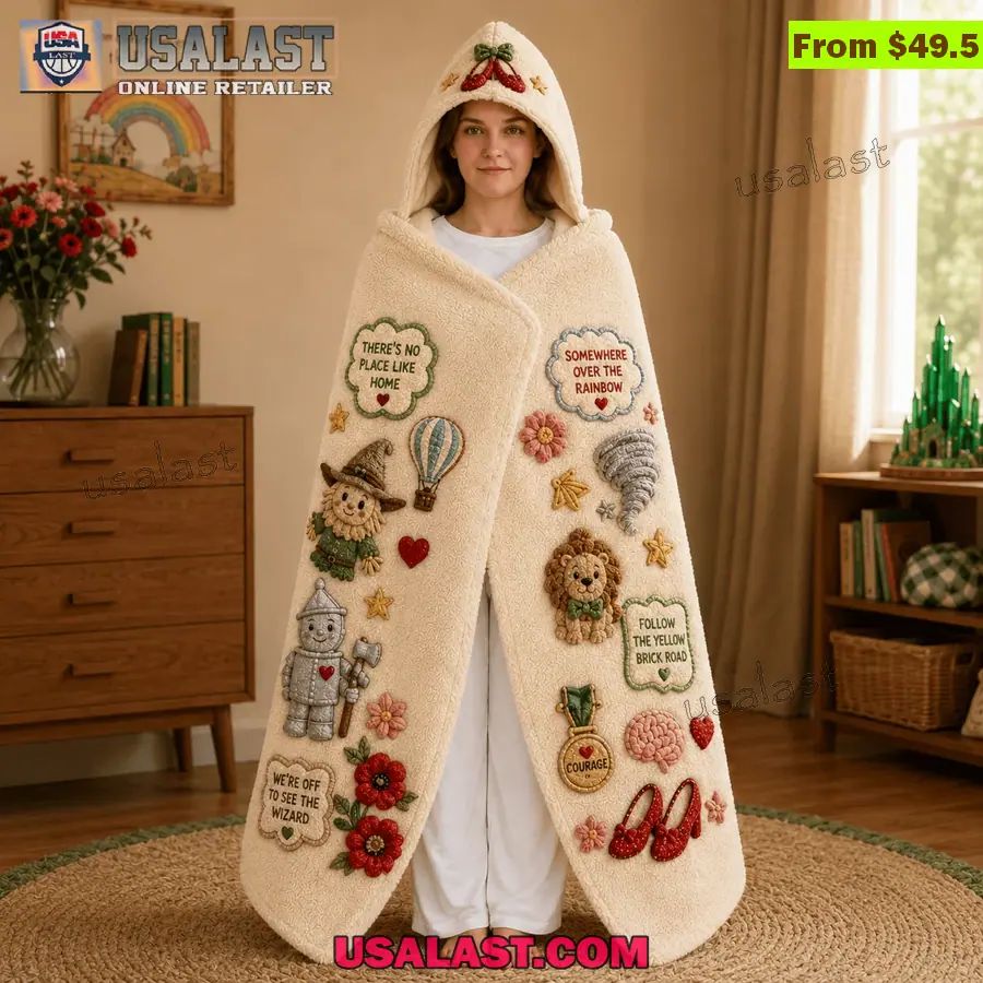 The Wizard of Oz Limited Edition Hooded Blanket