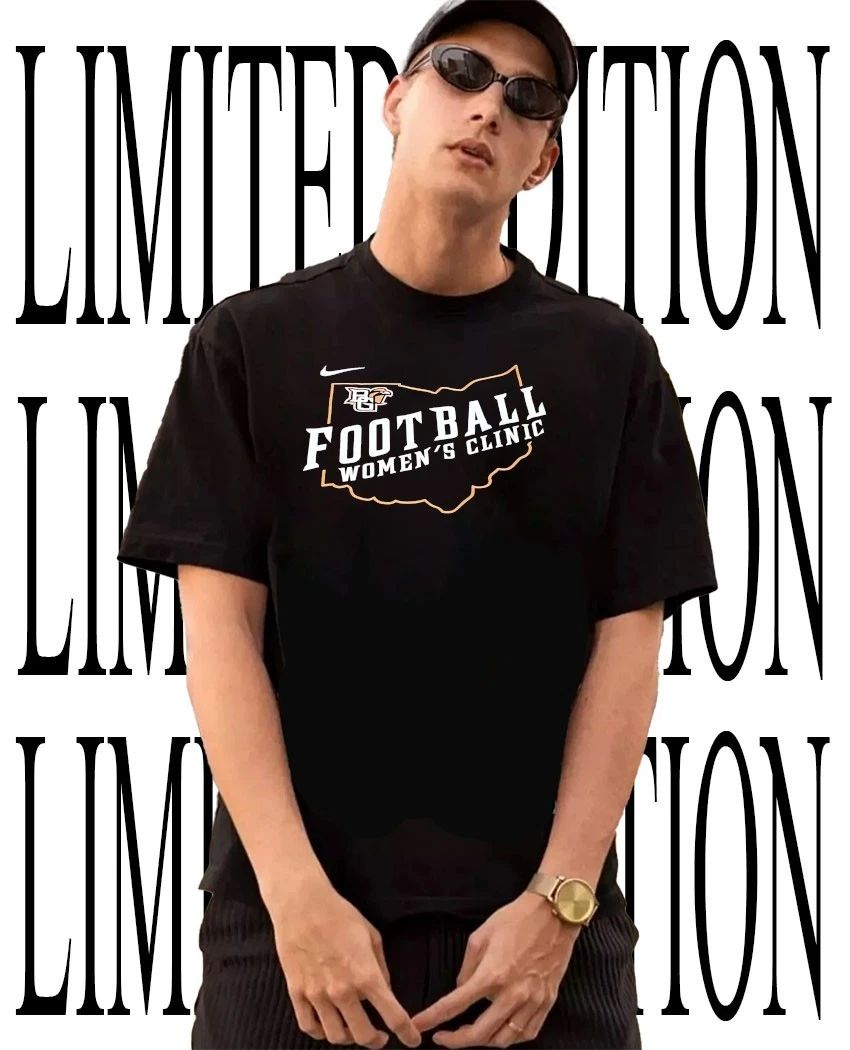 BGSU Football Women’s Clinic logo shirt