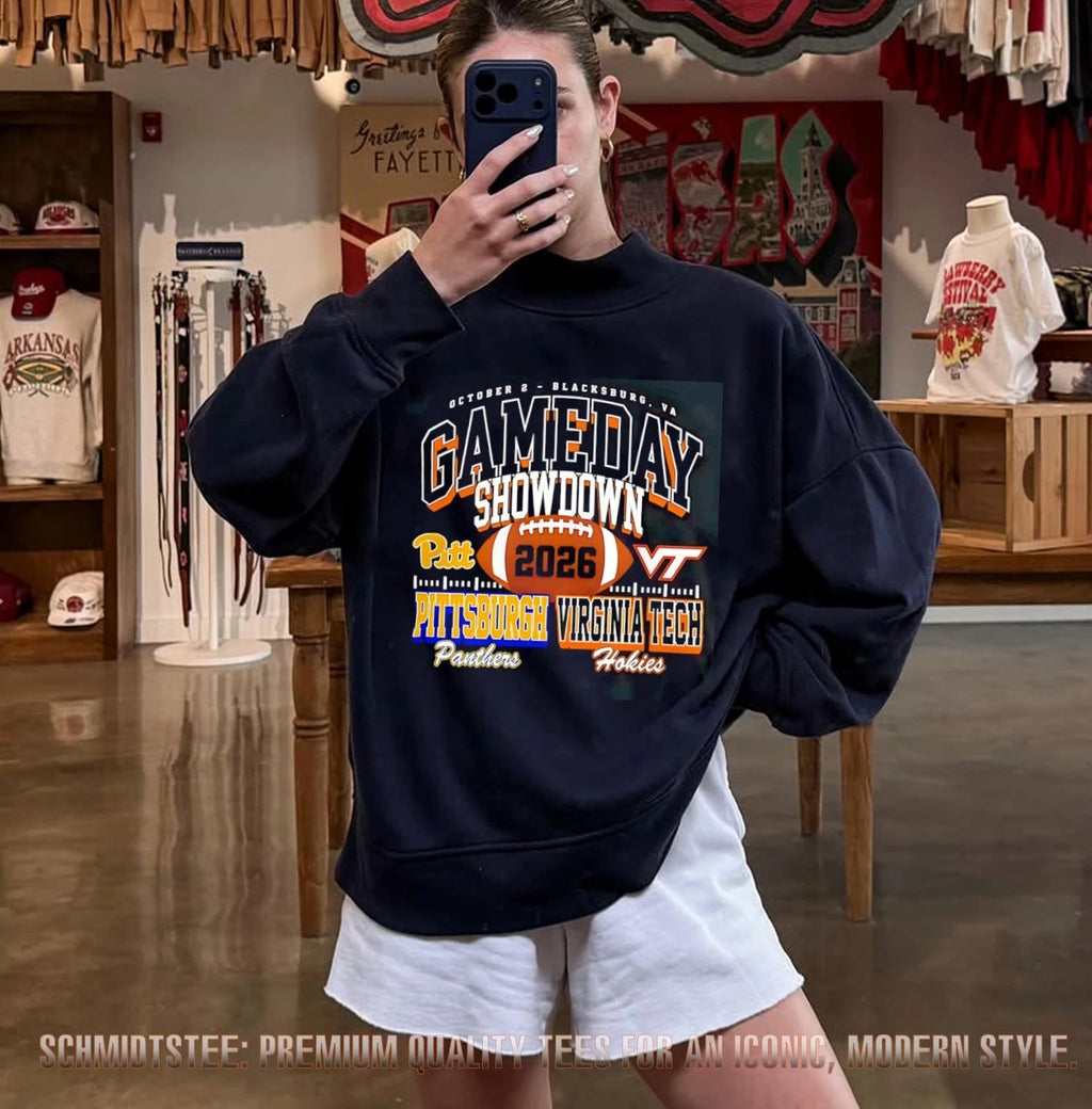 Virginia Tech Hokies vs Pitt Panthers 2026 Game Day Showdown shirt