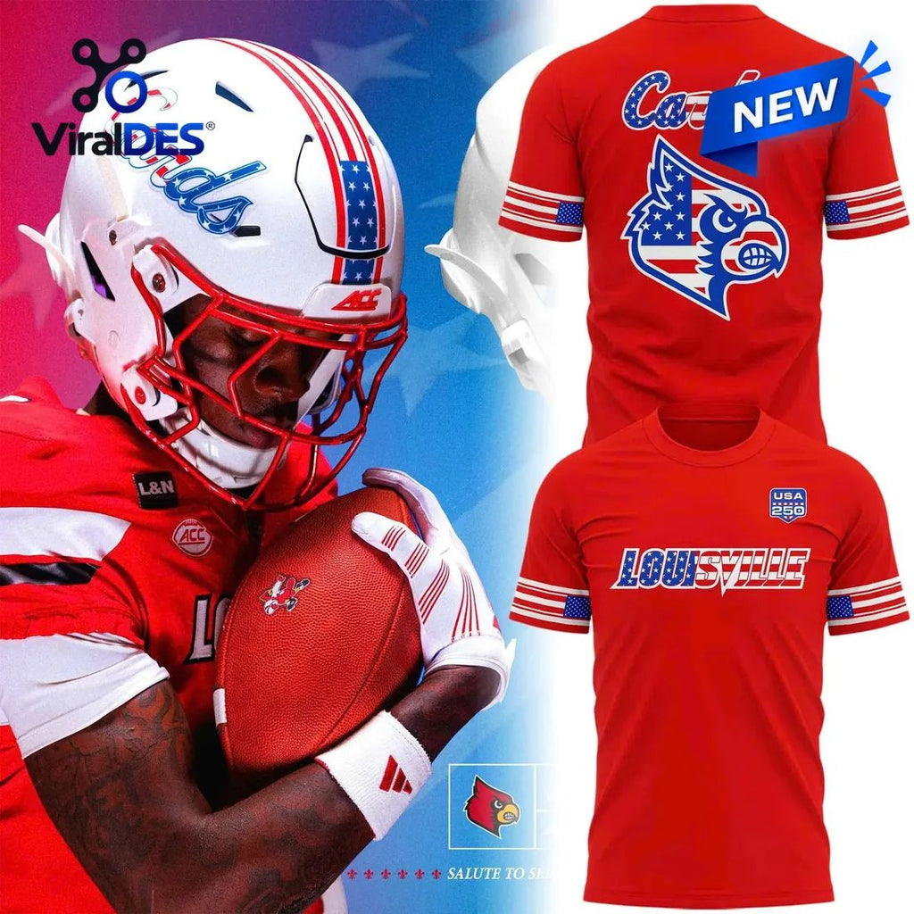 Louisville Cardinals Salute to Service 2026 Shirt