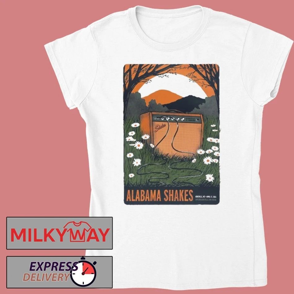 Alabama Shakes Asheville NC Tour On Apr 17 2026 Shirt