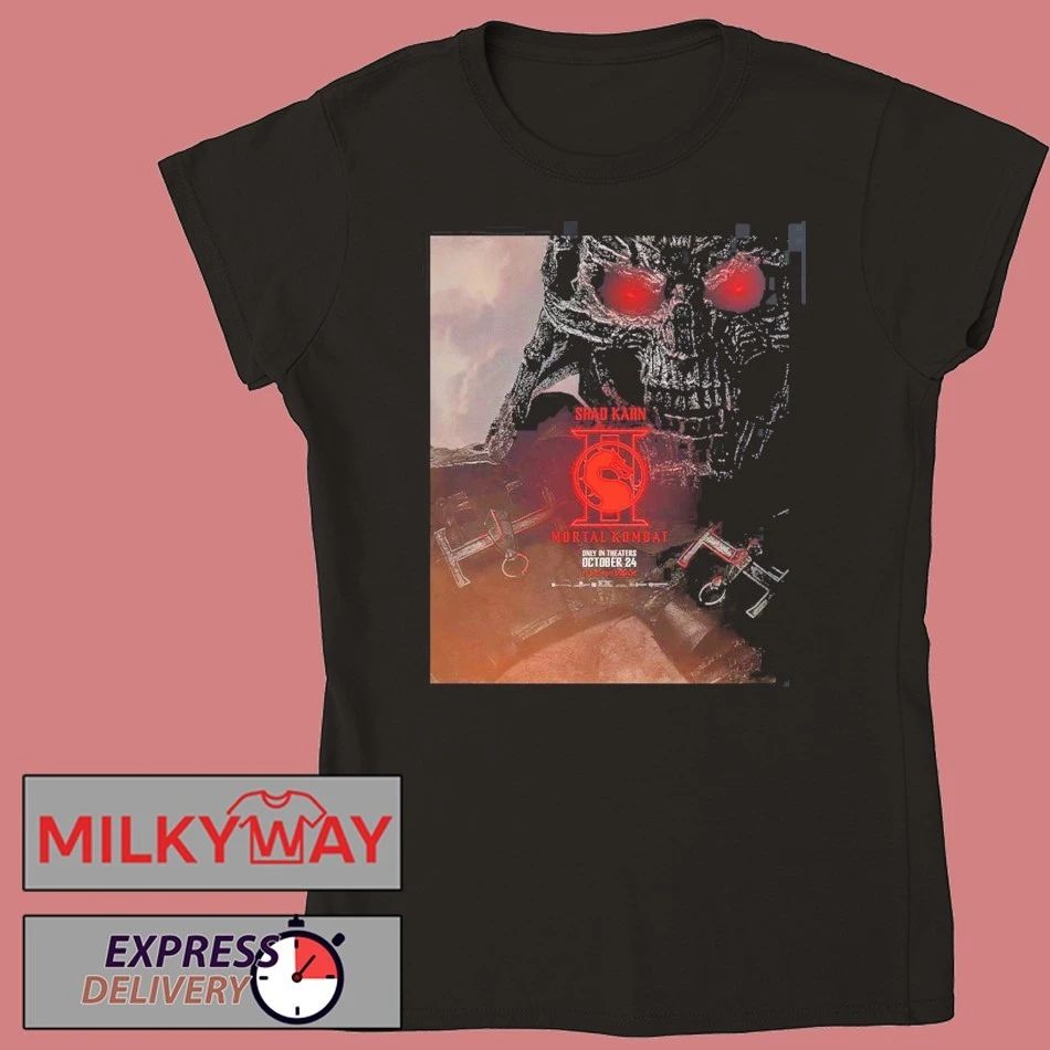 Mortal Kombat II Movie Exclusive Shao Kahn Character Poster T-Shirt