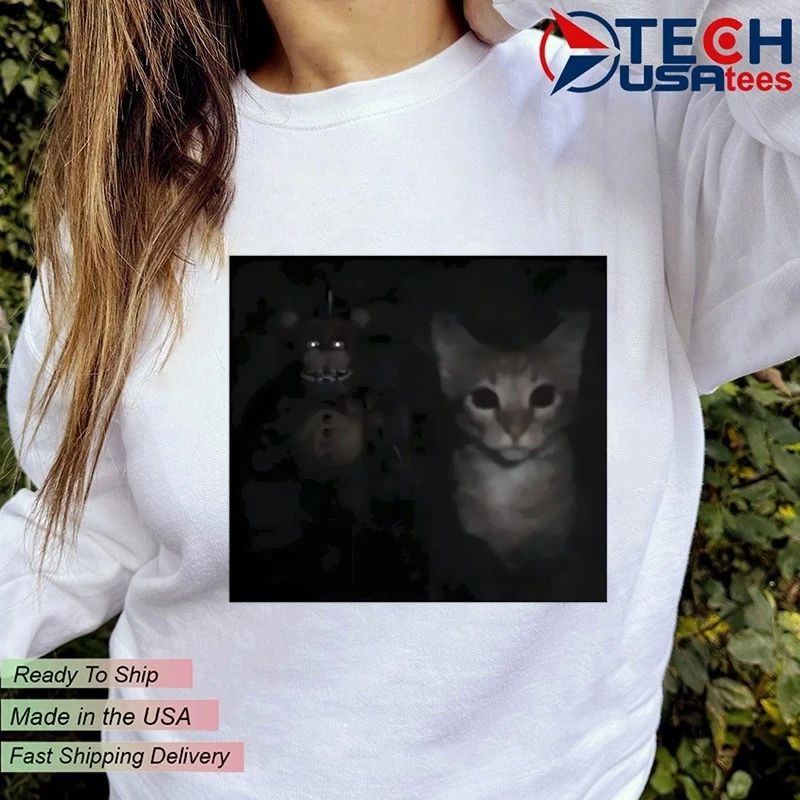 Fnaf cat Freddy Fazbear shirt