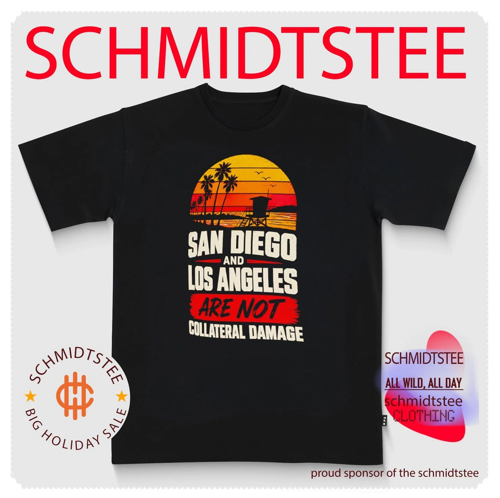 Los Angeles and San Diego Not Collateral Damage vintage shirt