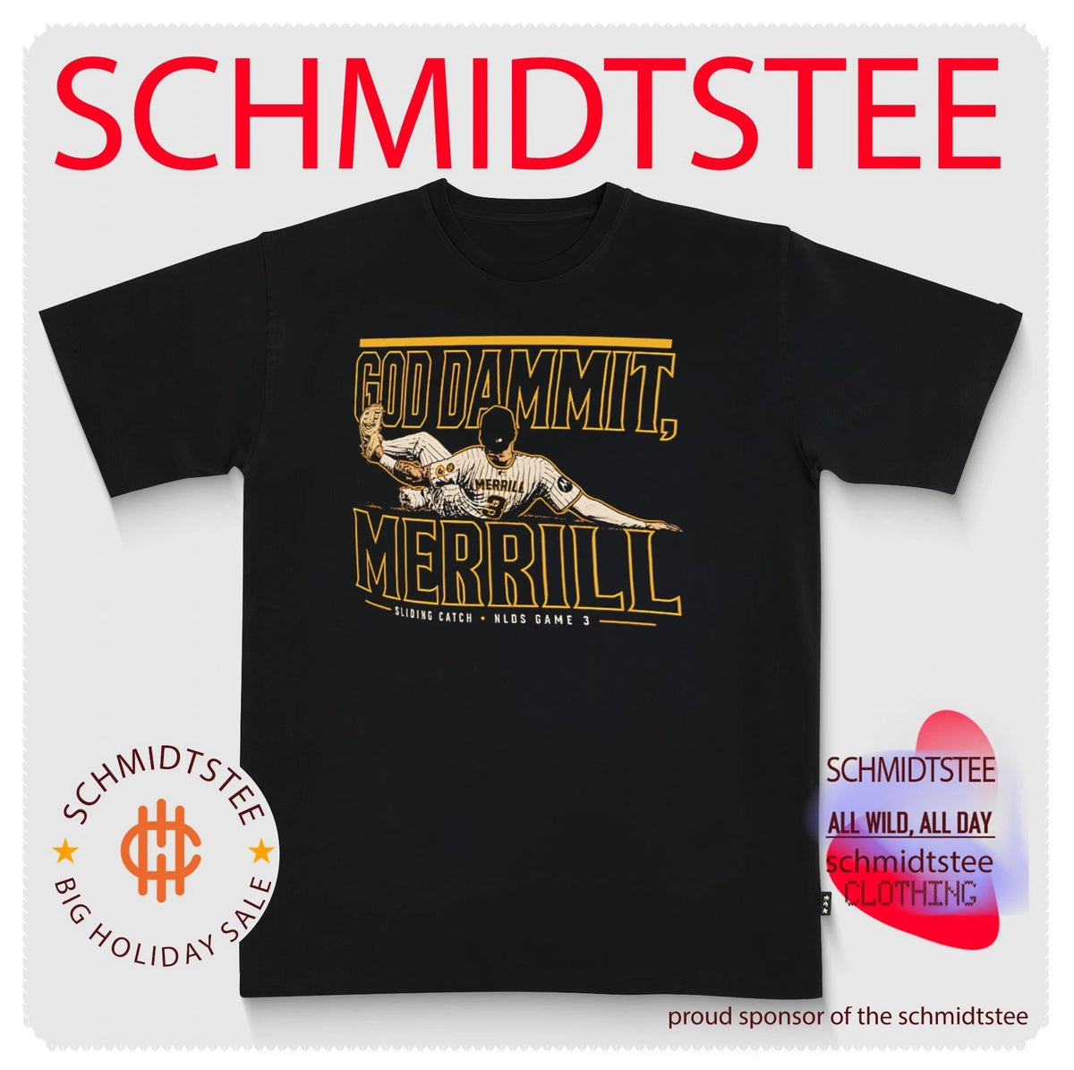 San Diego Padres Goddammit Merrill Nlds Catch shirt