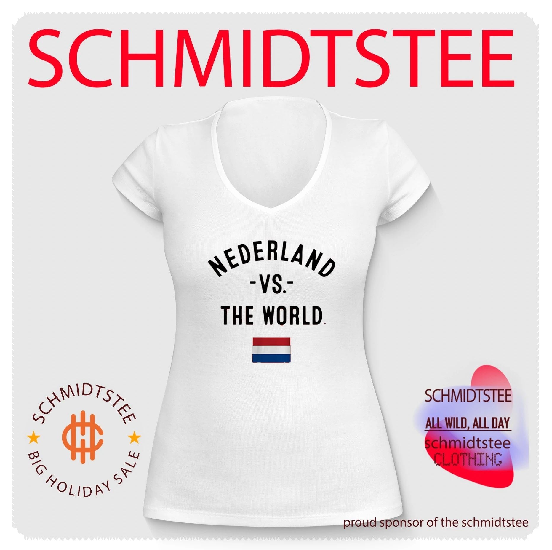 Nederland vs The World 2026 flag shirt