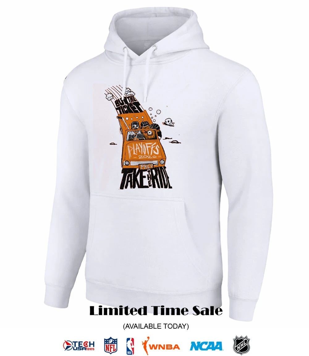 Philadelphia Flyers 2026 Playoffs buy the ticket take the ride mascot shirt