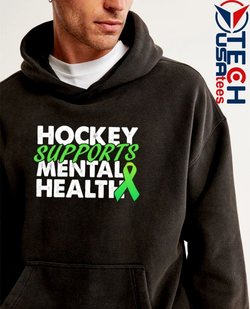 Hockey Supports Mental Health cancer shirt