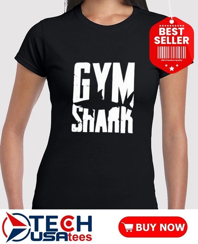 Gym shark shirt