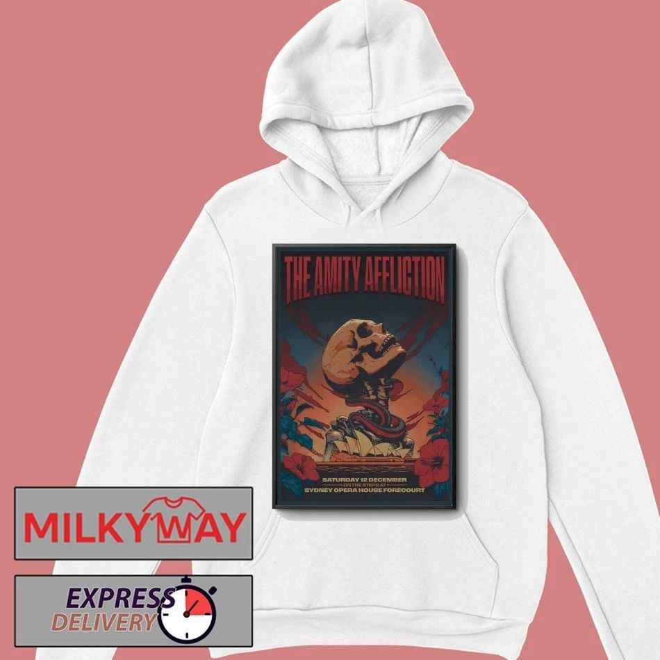 The Amity Affliction In Sydney AUS On Dec 12 2026 Poster shirt