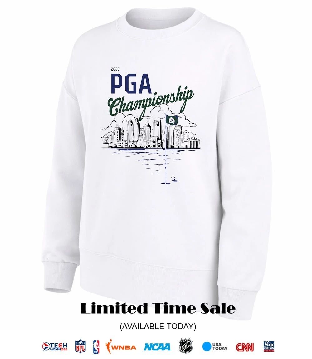 2026 PGA Championship Golf Philadelphia skyline shirt