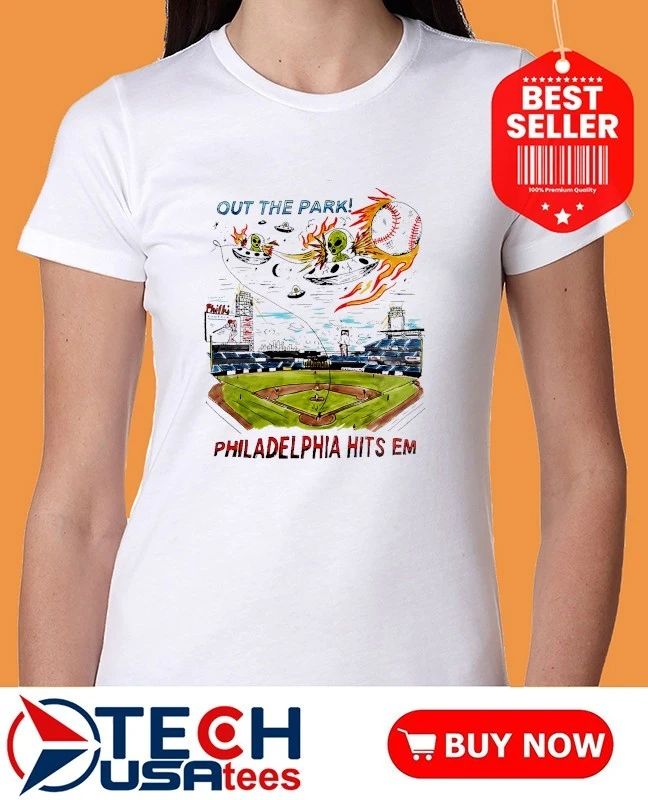 Out The Park Philadelphia Hits Em Stadium art shirt