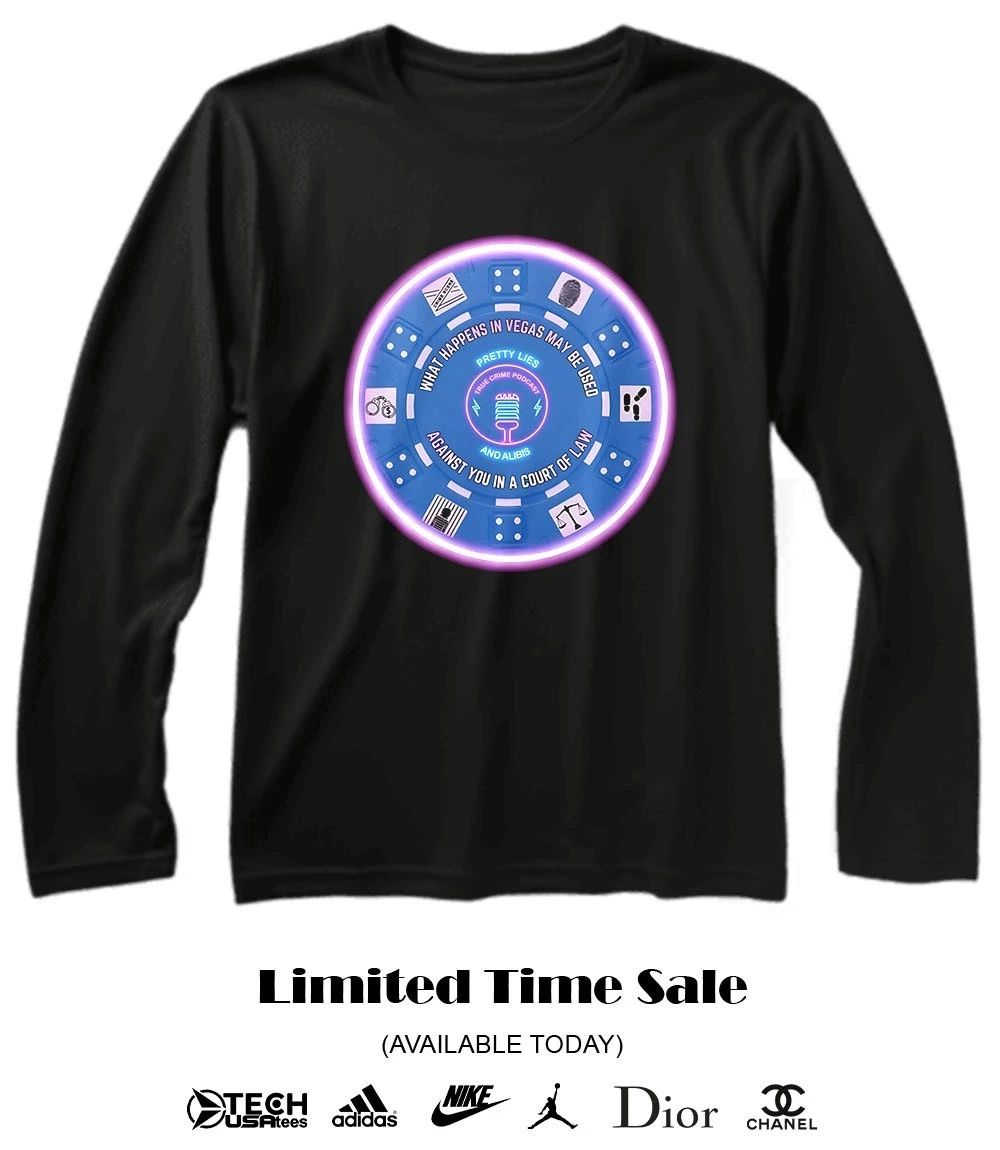 CrimeCon Alibier Vegas what happens in Vegas may be used against you in a court of law shirt