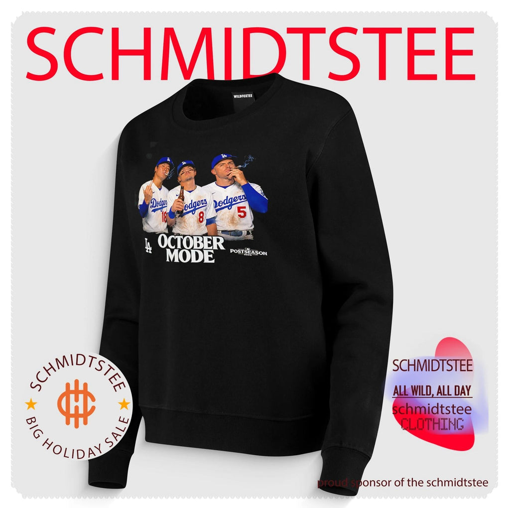 Yamamoto Kiké and Freddie Los Angeles Dodgers October Mode Postseason 2026 smoking shirt