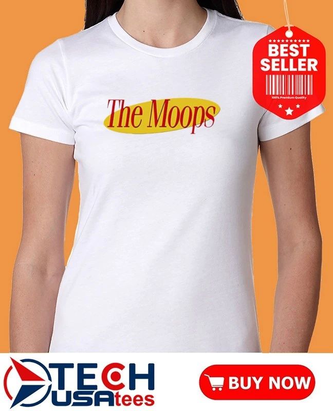 The Moops Seinfeld parody logo shirt