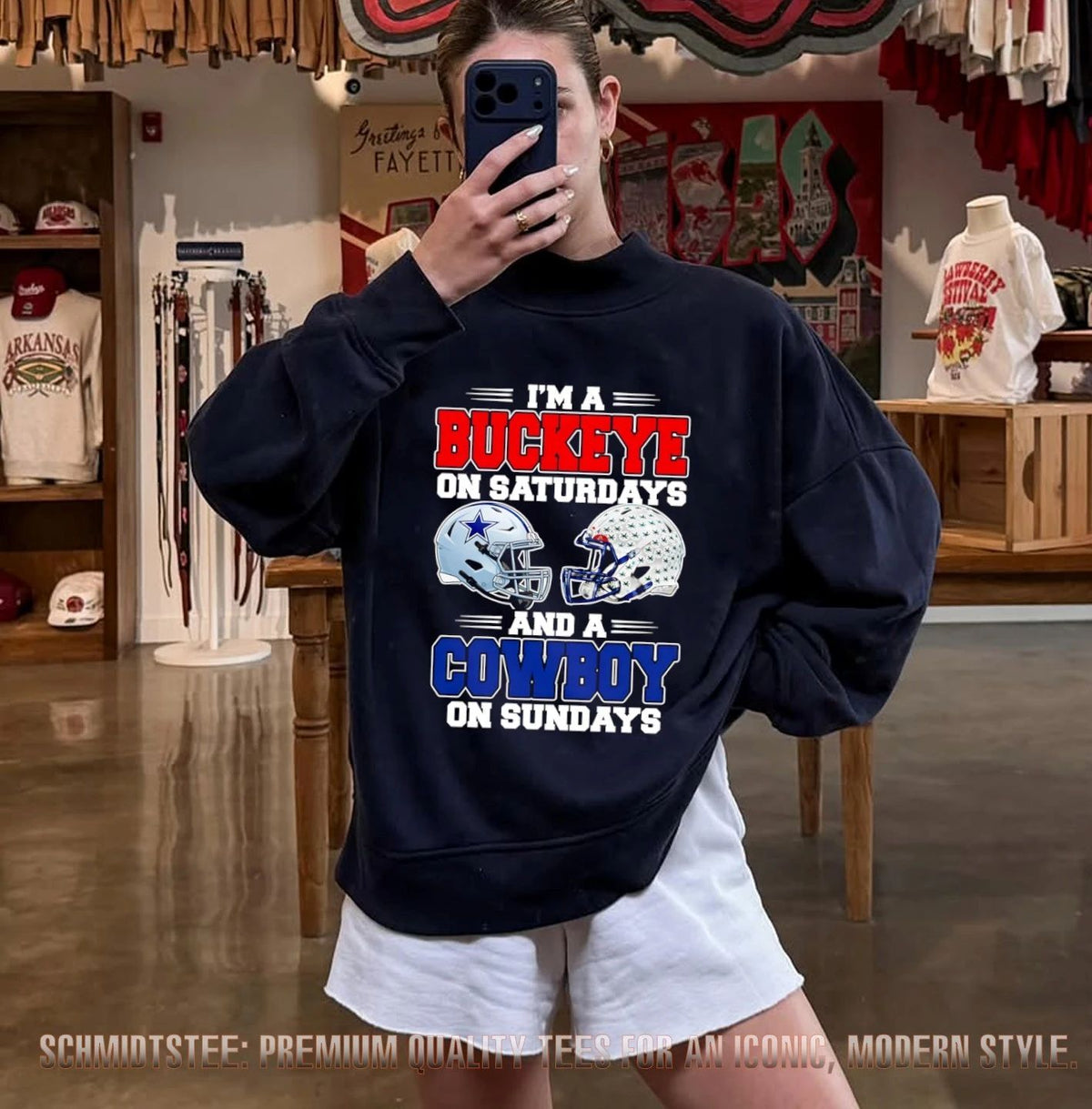 I’m a Buckeye on Saturdays and a Cowboy on Sundays shirt