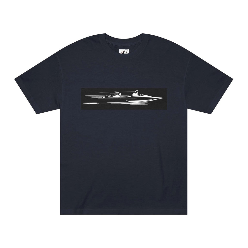 Flat Bottom Drag Boat Tee - The SEA Icon for bonspeed Series T-Shirts