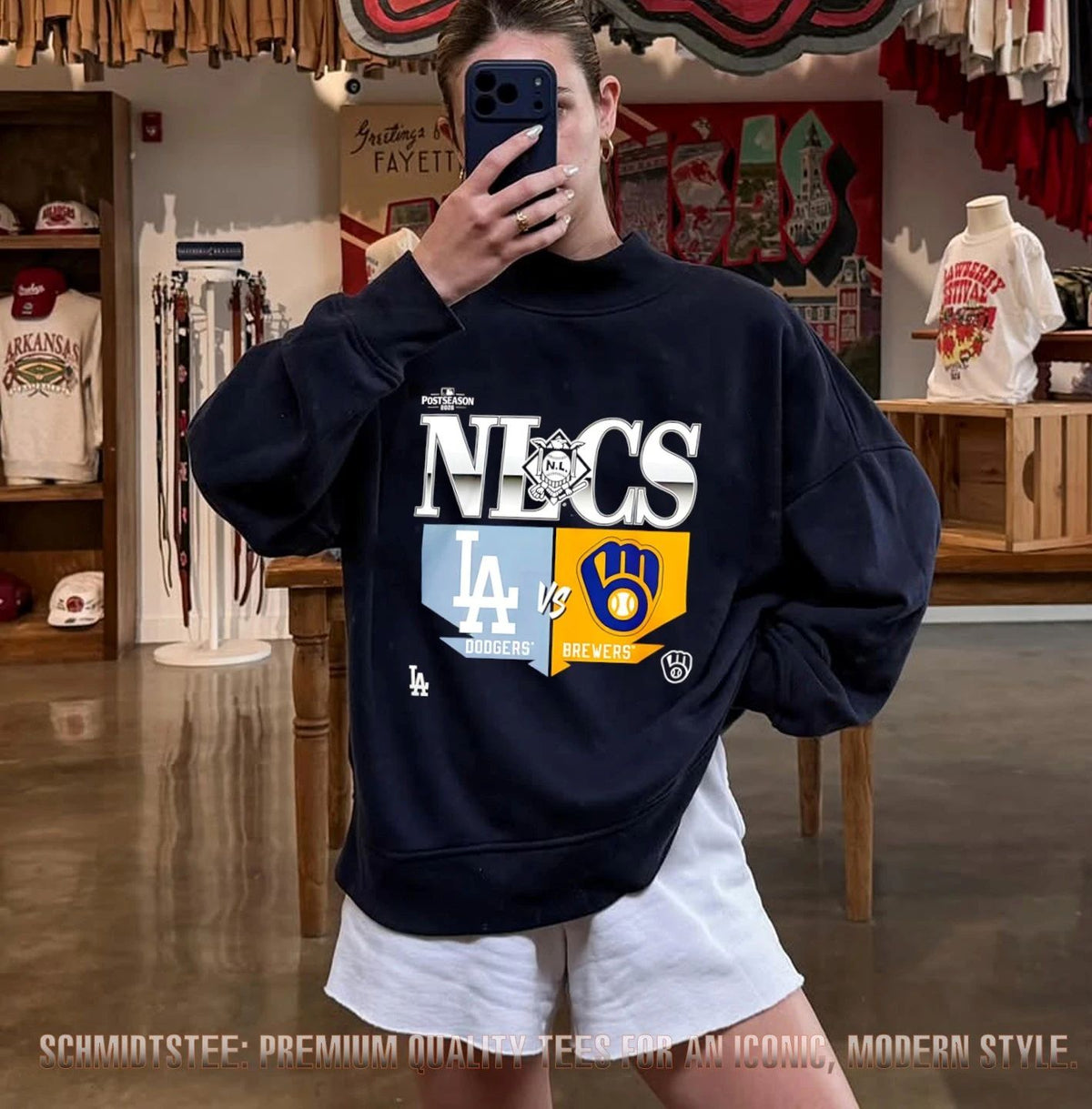 Milwaukee Brewers vs Los Angeles Dodgers 2026 NLCS Matchup shirt