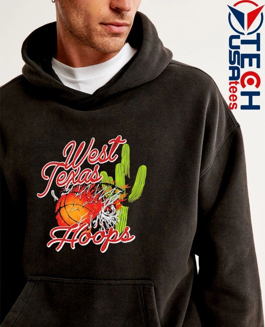 West Texas Hoops Basketball Desert Cactus vintage shirt