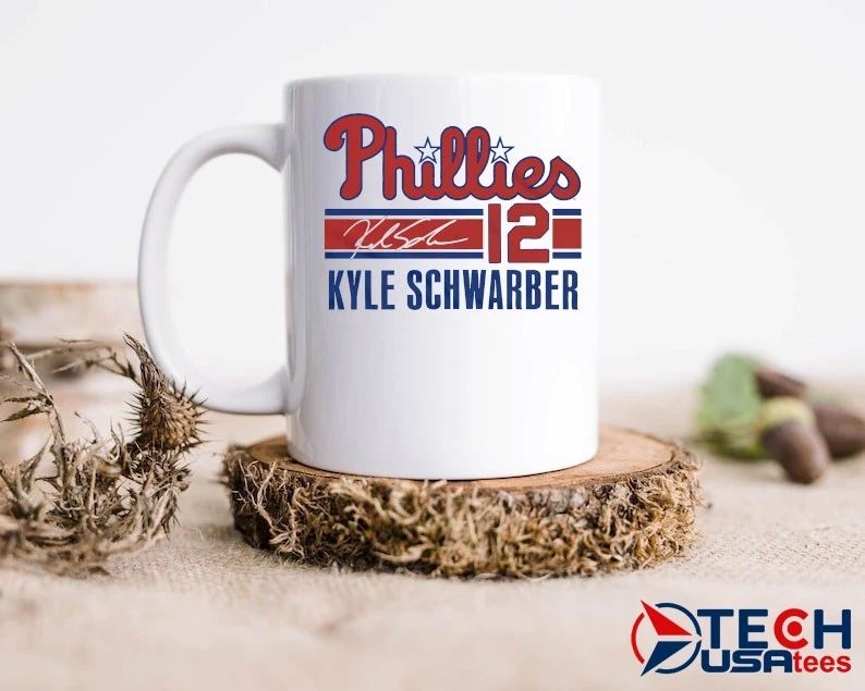 Philadelphia Phillies Baseball Kyle Schwarber No. 12 signature shirt