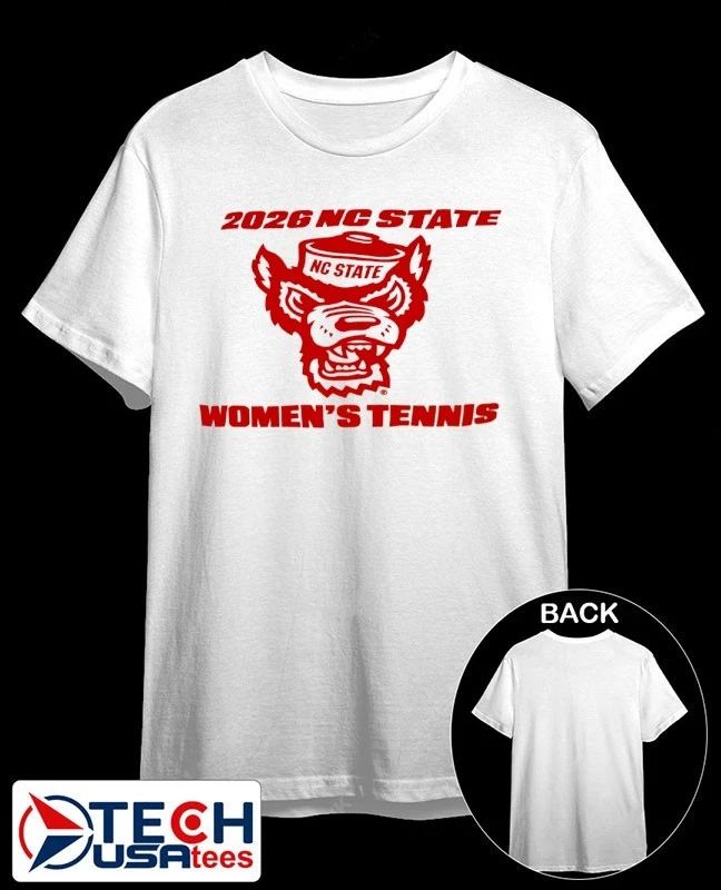 2026 NC State Wolfpack Women’s Tennis shirt
