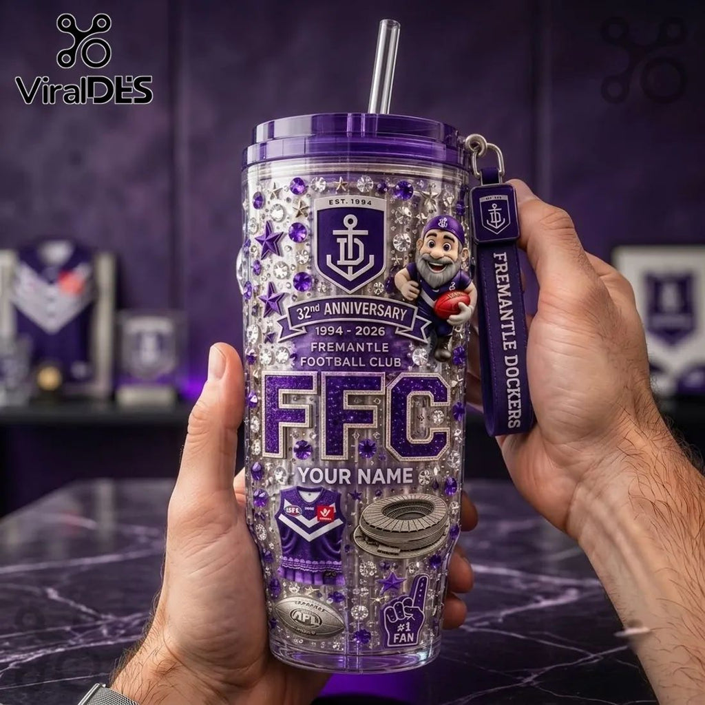 Fremantle Dockers 32nd Anniversary 40oz Tumbler