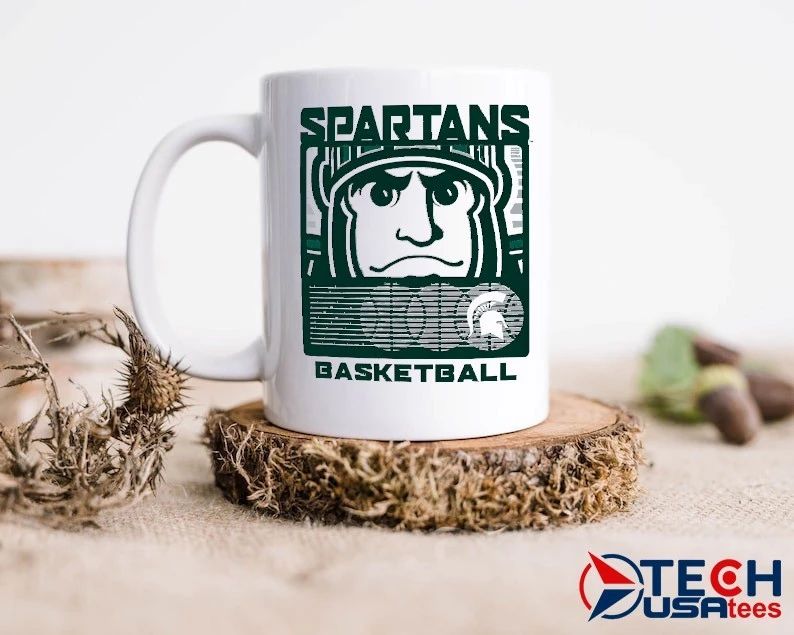 Michigan State Spartans Basketball Staredown mascot shirt