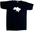 Ukraine Outline V-Neck T-Shirt
