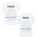 Custom Family T-Shirt Personalised Photo Text Logo Birthday Gift Men Women Kids