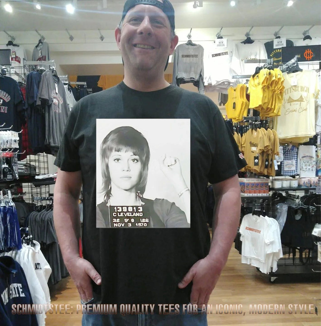 Jane Fonda Mugshot shirt