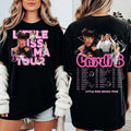 Cardi B Little Miss Drama Tour 2026 T-shirt Graphic Tee Gift For Fan Two Side