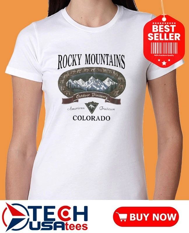 Rocky Mountains Colorado American Tradition shirt