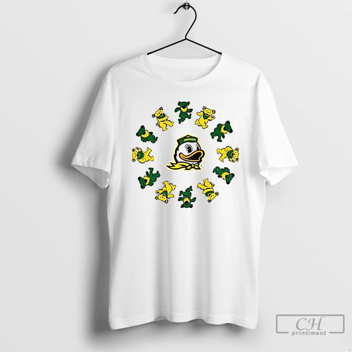 Classic Oregon X Grateful Dead Circle Bears T Shirts