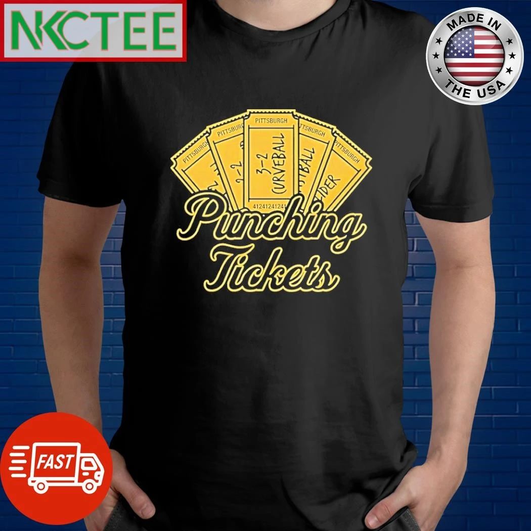 Pittsburgh Pirates Baseball Punching Tickets Curveball Slider 2026 shirt