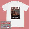 August Burns Red Lake Buena Vista Florida 2026 Venue Poster At The House Of Blues On April 16 2026 T-Shirt