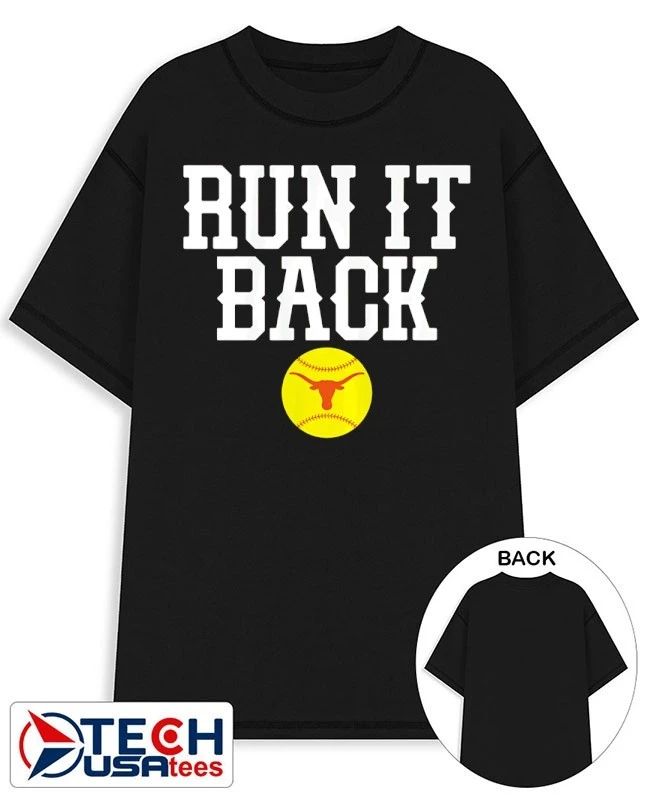 Texas Longhorns Softball run it back shirt