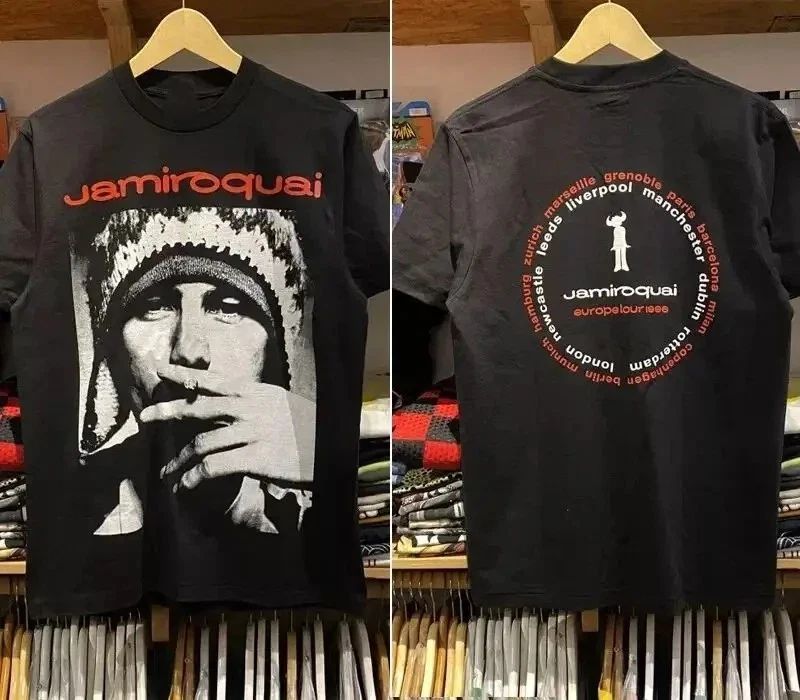 Jamiroquai T-Shirt Graphic Print Unisex Cotton Tees