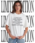 I love my girlfriend and my girlfriend loves Harry shirt