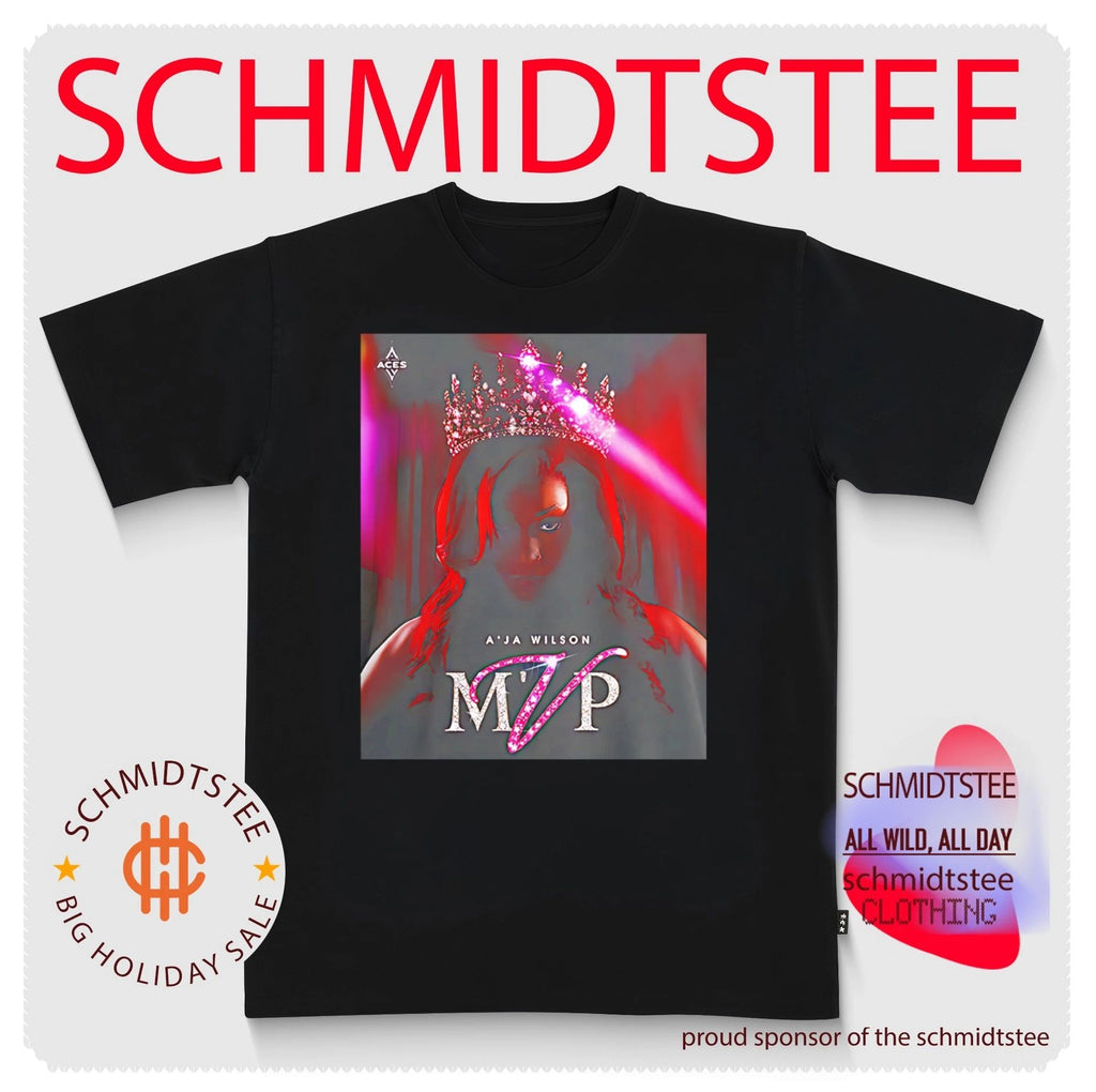 Celebrates A’Ja Wilson Las Vegas Aces Most Valuable Player 2026 5 MVP In History poster shirt