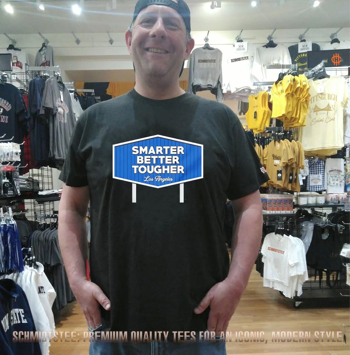 Smarter Better Tougher Los Angeles Dodgers shirt