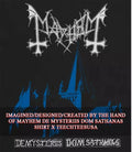 Mayhem De Mysteriis Dom Sathanas shirt