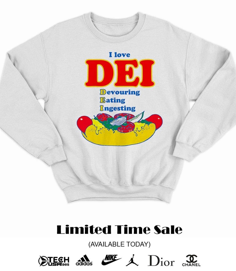 I love DEI devouring eating ingesting shirt