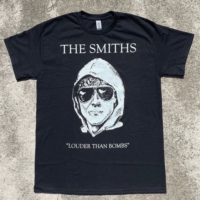 The Smiths Louder Than Bombs T-Shirt, Music Band Rock  Punk Metal, Unisex tee