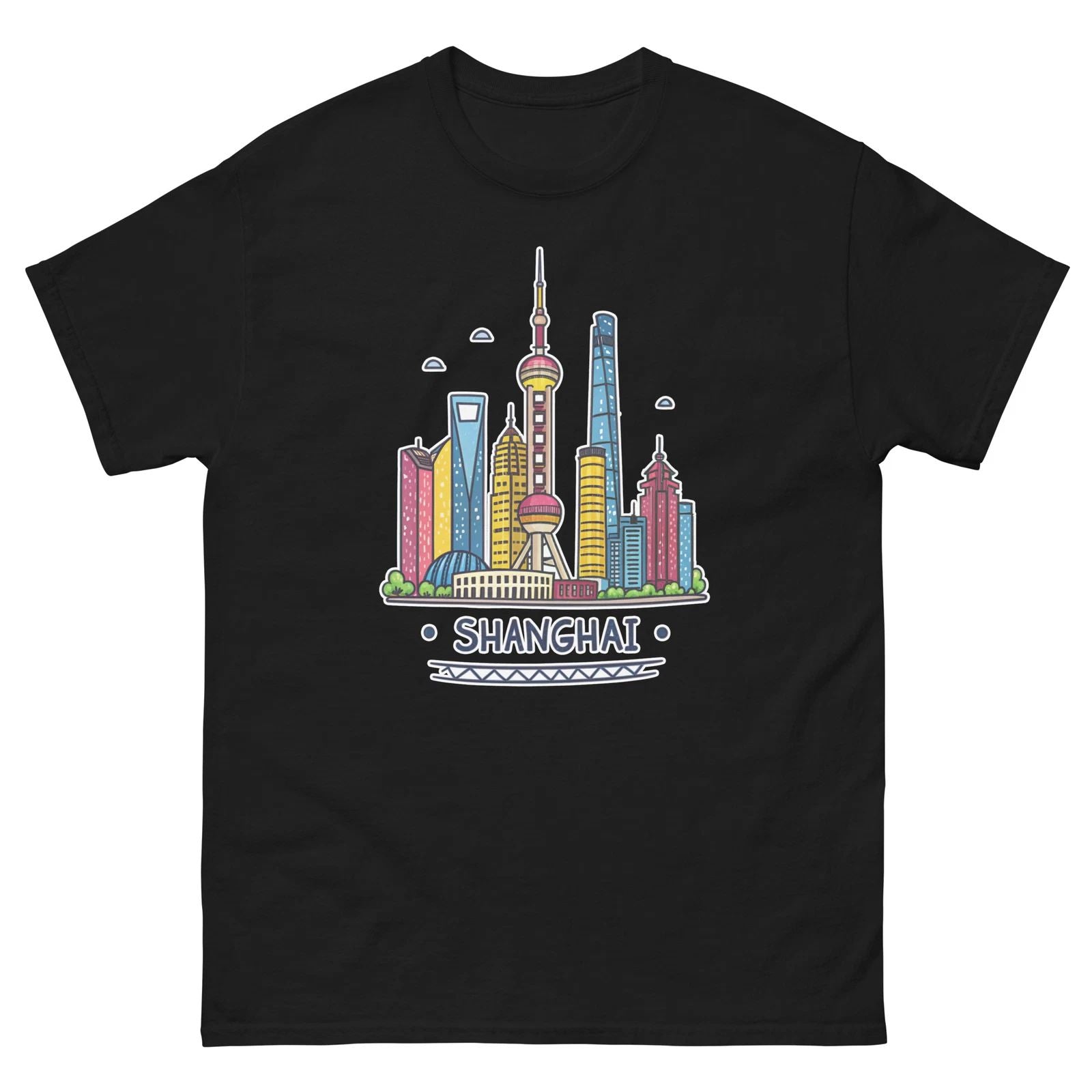 Shanghai World Travel Urban Area City T-Shirt